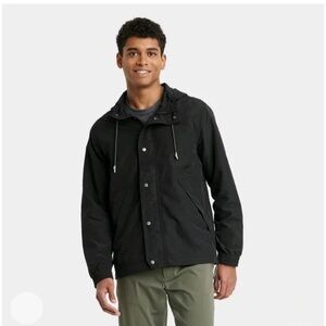 Goodfellow & Co Men's Hooded Rain Coat